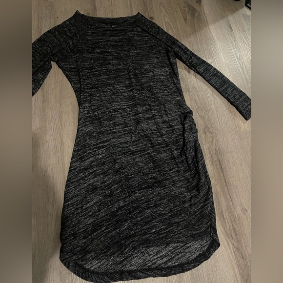 Banana Republic Charcoal Long Sleeve Dress​ - Picture 2 of 3